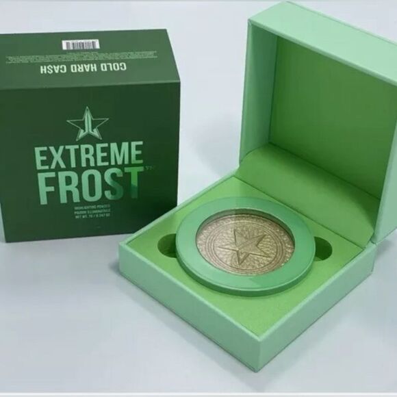 BNIB Jeffree Star gold highlighter extreme frost in cold hard cash - Picture 2 of 13